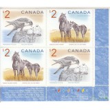 تمبر حیوانات کانادا ( به قیمت روی تمبر )